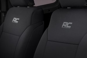 Suzuki Jimny Seat Covers - Front & Rear - Rough Country - Neoprene - '18-'25